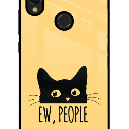 Ew People Catitude Redmi 7 Glass Case