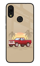 Desert Classic Drive Redmi 7 Glass Case