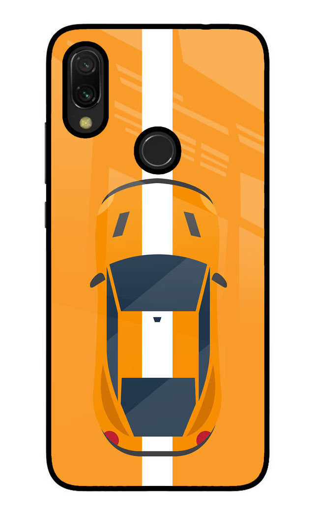 Highway Pursuit Redmi 7 Glass Case Back Cover by Casekaro