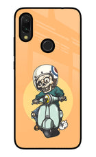 Undead Biker Redmi 7 Glass Case