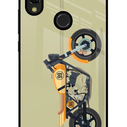 Vertical Speedster Redmi 7 Glass Case