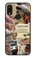 Capricorn Zodiac Redmi 7 Glass Case
