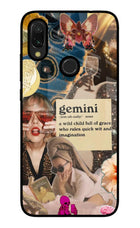 Gemini Zodiac Redmi 7 Glass Case