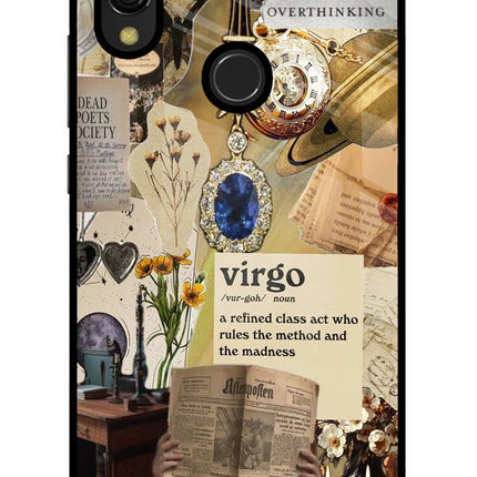 Virgo Zodiac Redmi 7 Glass Case