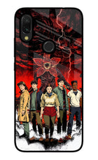 Ordinary Things Characters Redmi 7 Glass Case
