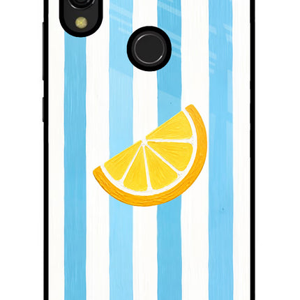 Summer Lemon Redmi 7 Glass Case