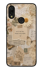 Vintage case Redmi 7 Glass Case