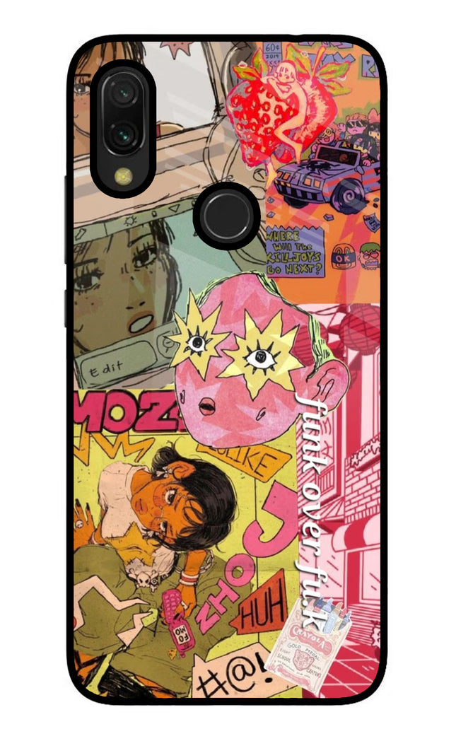 Funkover Redmi 7 Glass Case