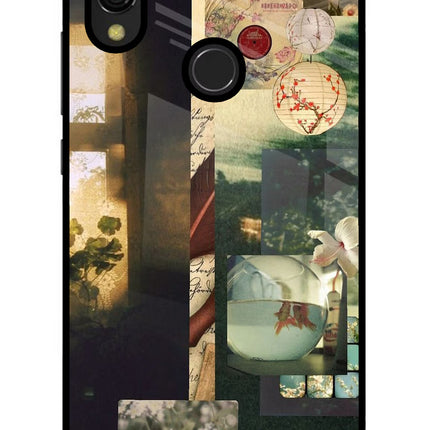 Summer Redmi 7 Glass Case Back Cover by Casekaro