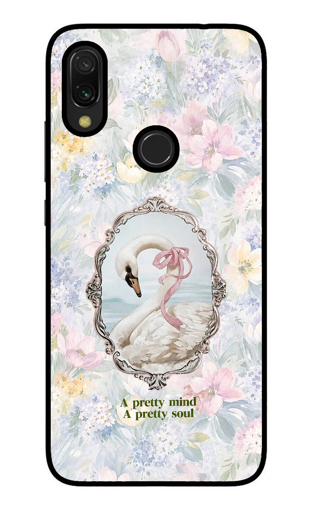 Pretty Mind Pretty Soul Redmi 7 Glass Case