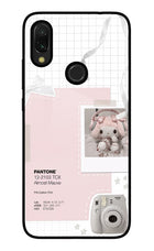 Pantone Asthetic Redmi 7 Glass Case