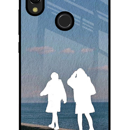 Coastal Dream Redmi 7 Glass Case Back Cover by Casekaro