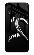 Love Line Redmi 7 Glass Case