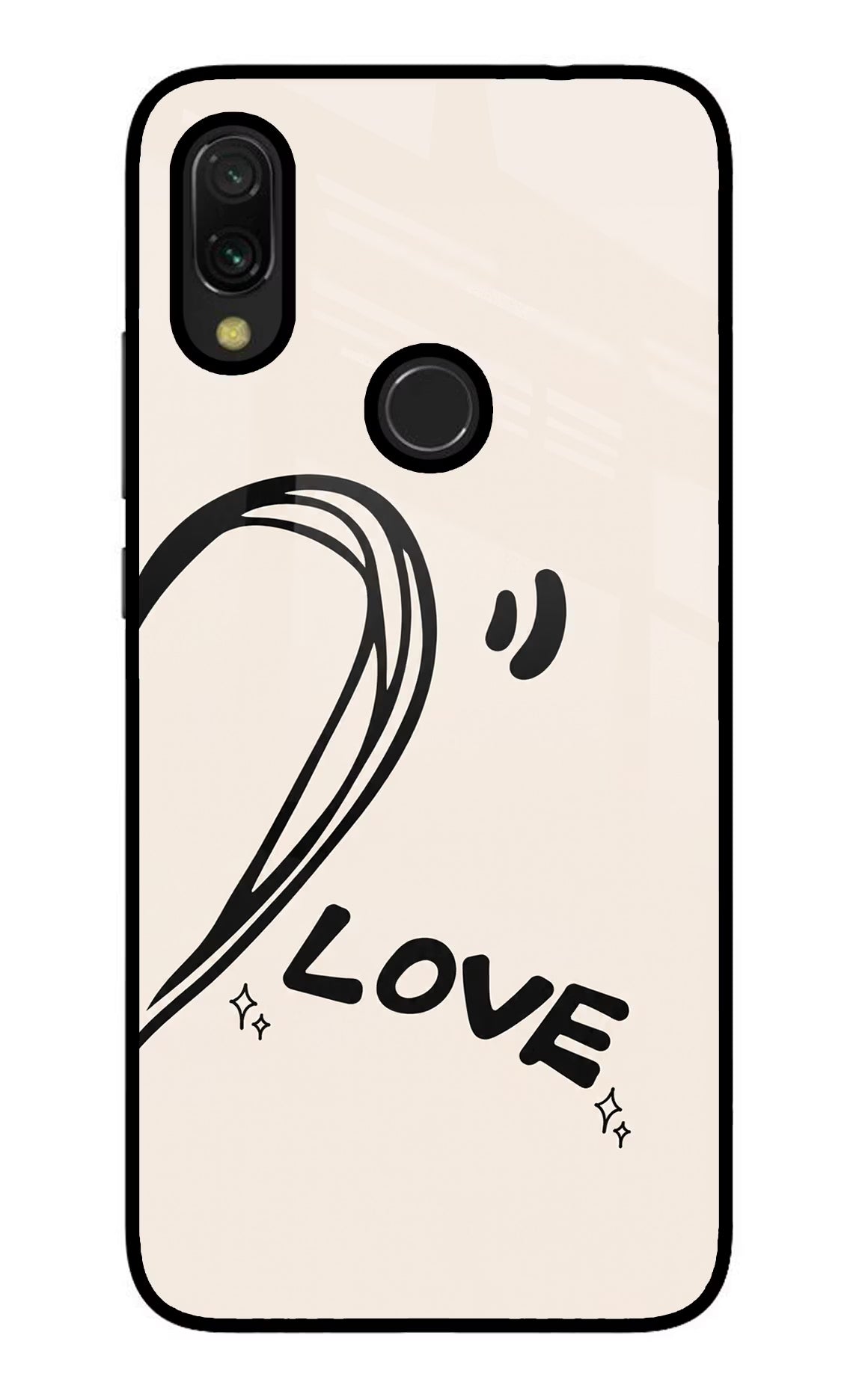 Soul Line Redmi 7 Glass Case