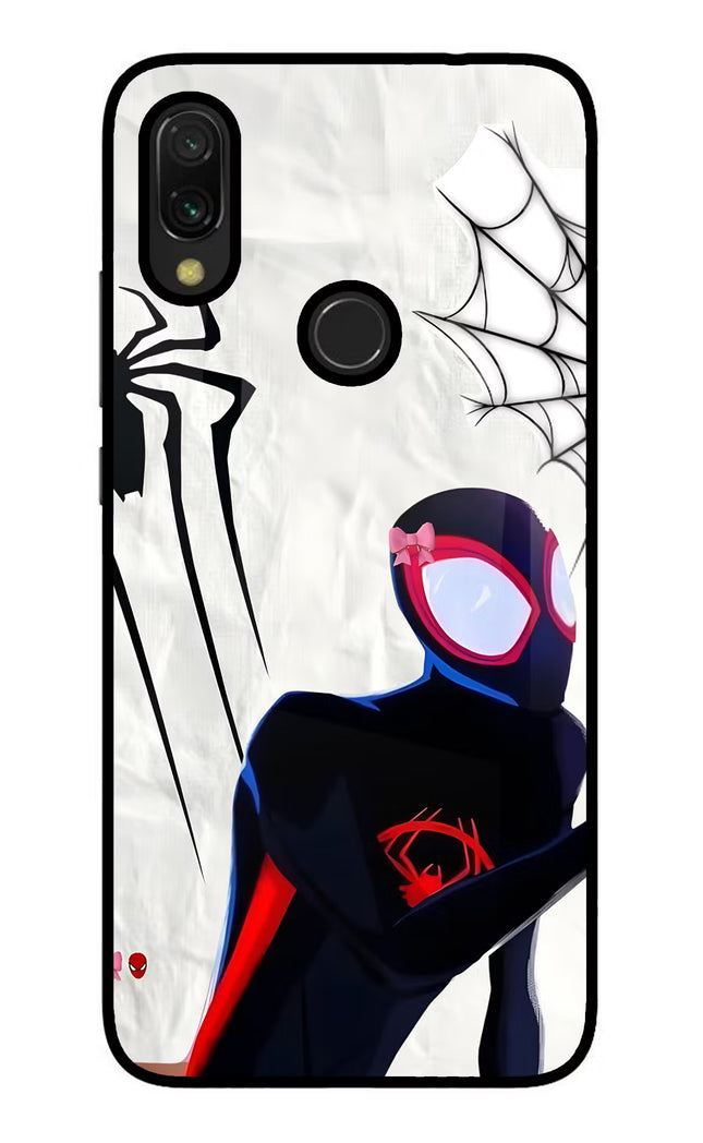Miles Verse Redmi 7 Glass Case Back Cover by Casekaro
