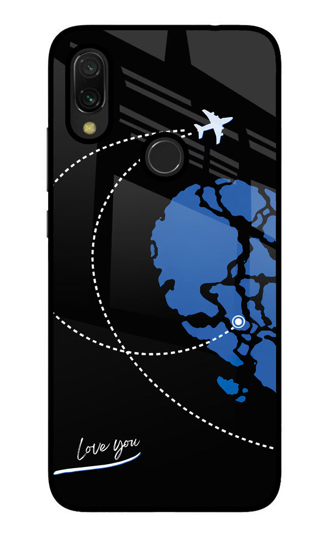 Love Orbit Redmi 7 Glass Case