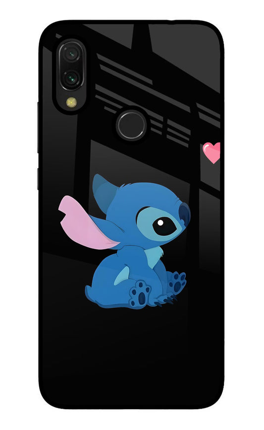 Stitch Crush Redmi 7 Glass Case