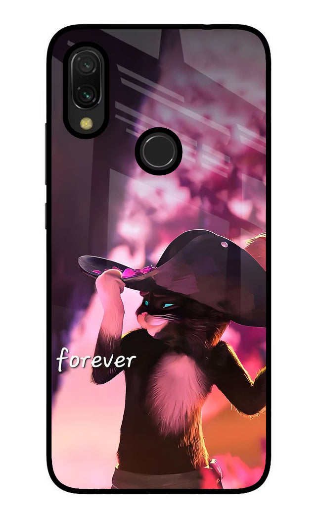 Forever Cat Redmi 7 Glass Case