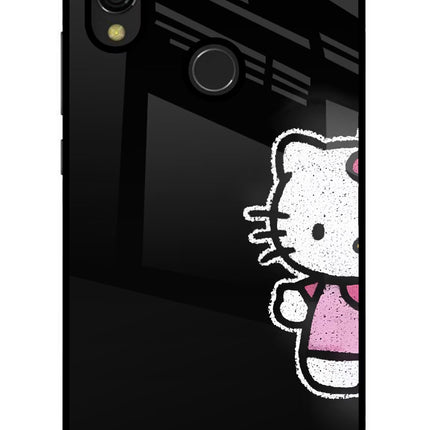 Kitty Charm Redmi 7 Glass Case