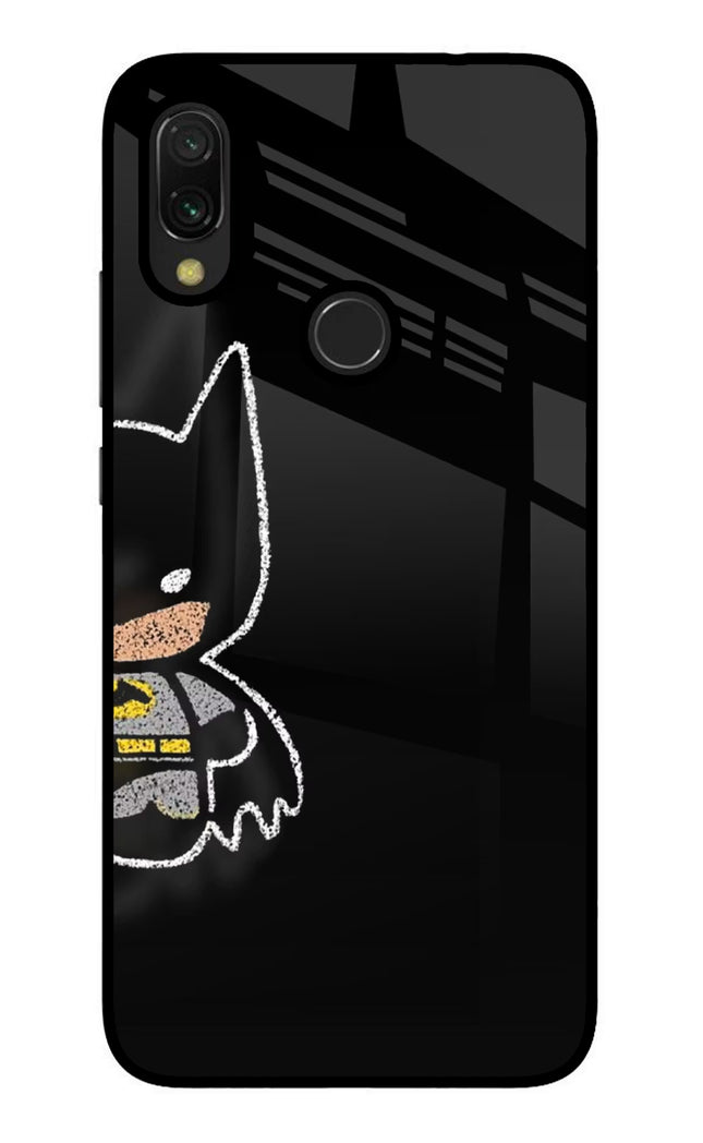 Bat Kitty Redmi 7 Glass Case