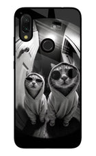 Hood Cats Redmi 7 Glass Case