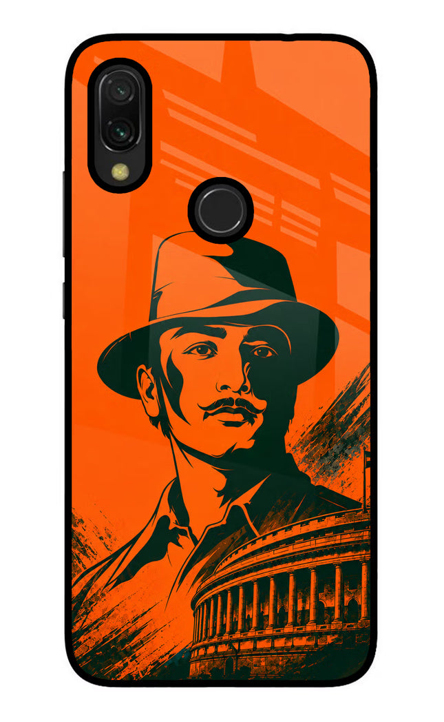 Bhagat Singh Legacy Redmi 7 Glass Case