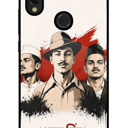Sardar Patel Iron Will Redmi 7 Glass Case