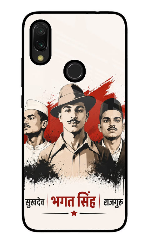 Sardar Patel Iron Will Redmi 7 Glass Case