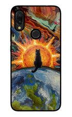 Sunrise Beyond Redmi 7 Glass Case Back Cover by Casekaro