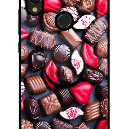 Chocolates Redmi 7 Pop Case by Casekaro