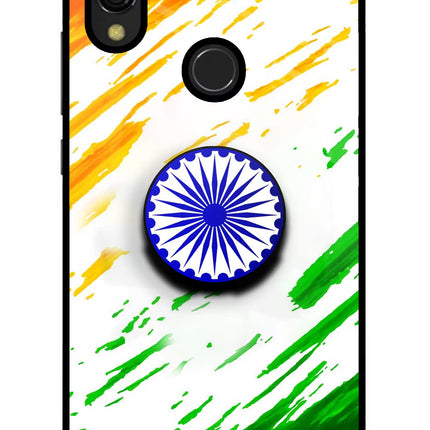 Indian Flag Ashoka Chakra Redmi 7 Pop Case by Casekaro