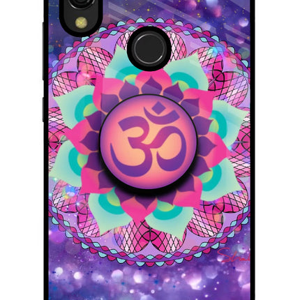 Om Purple Redmi 7 Pop Case by Casekaro