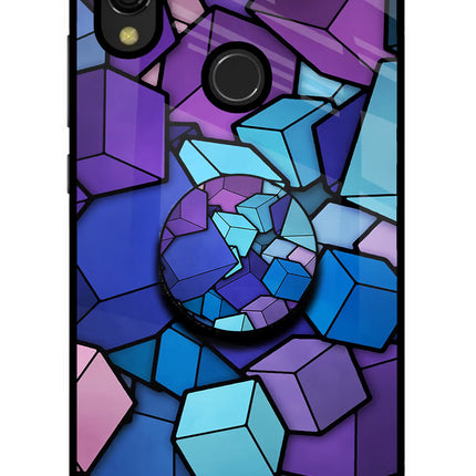 Cubic Abstract Redmi 7 Pop Case by Casekaro