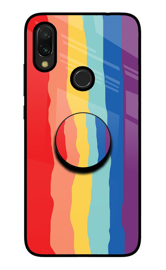 Rainbow Redmi 7 Glass Case