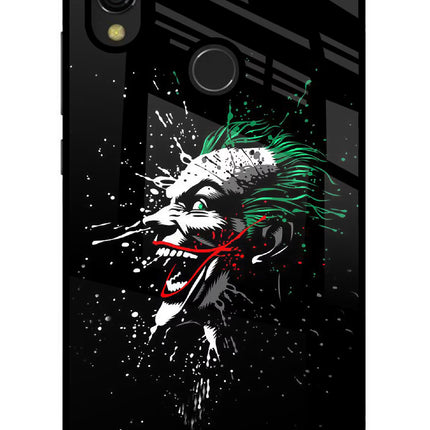 Joker Redmi Y3 Glass Case Back Cover by Casekaro