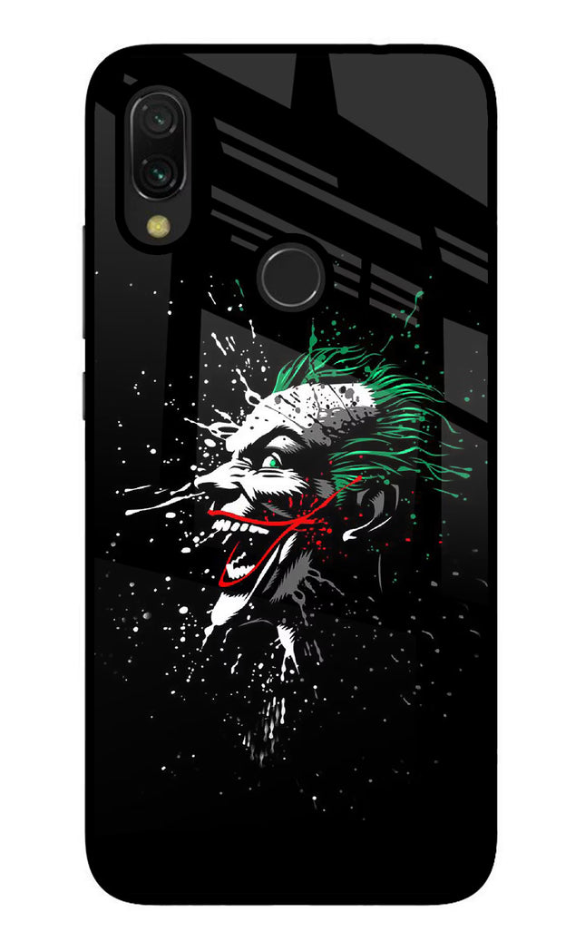 Joker Redmi Y3 Glass Case Back Cover by Casekaro