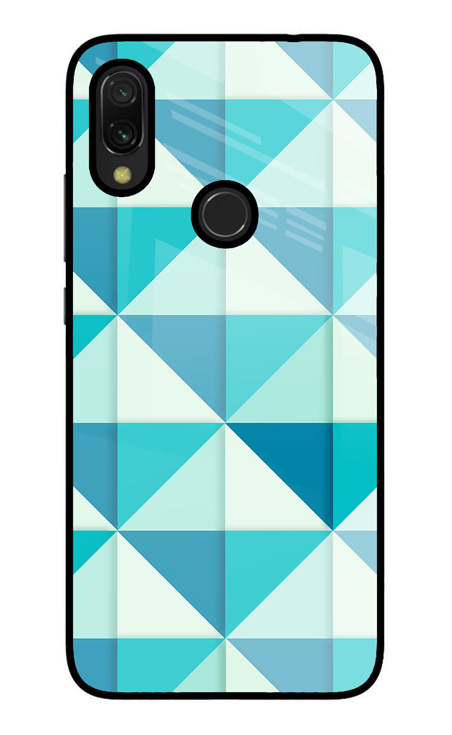 Abstract Redmi Y3 Glass Case Back Cover by Casekaro