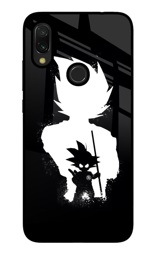 Goku Shadow Redmi Y3 Glass Case