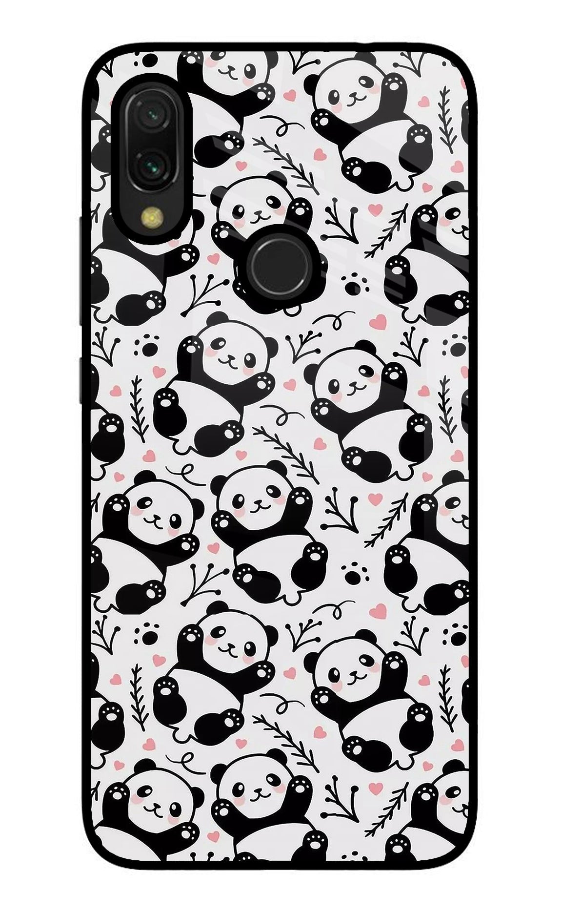 Cute Panda Redmi Y3 Back Cover