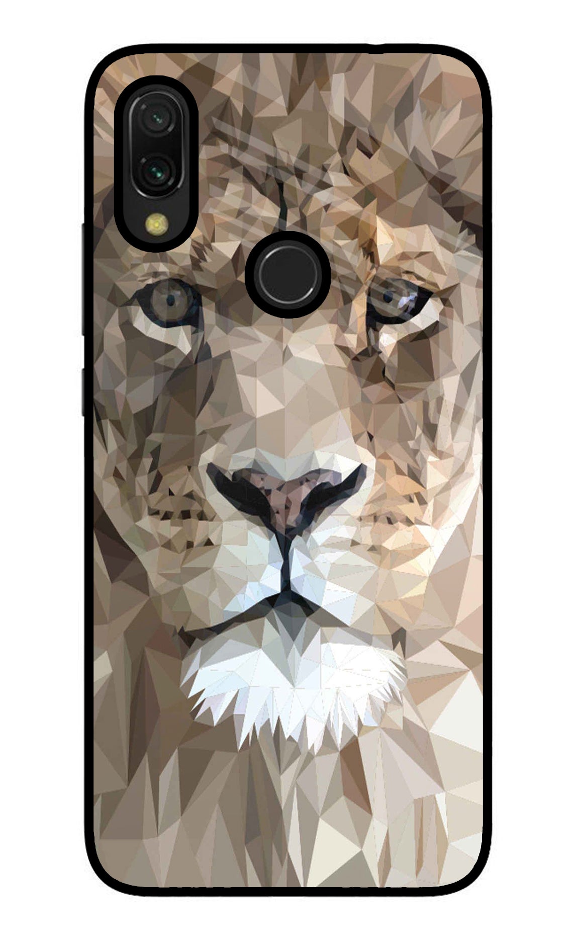 Lion Art Redmi Y3 Glass Case