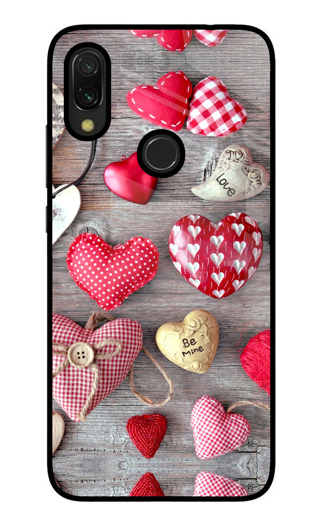 Love Wallpaper Redmi Y3 Glass Case Back Cover by Casekaro