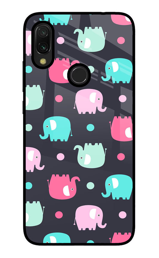 Elephants Redmi Y3 Glass Case