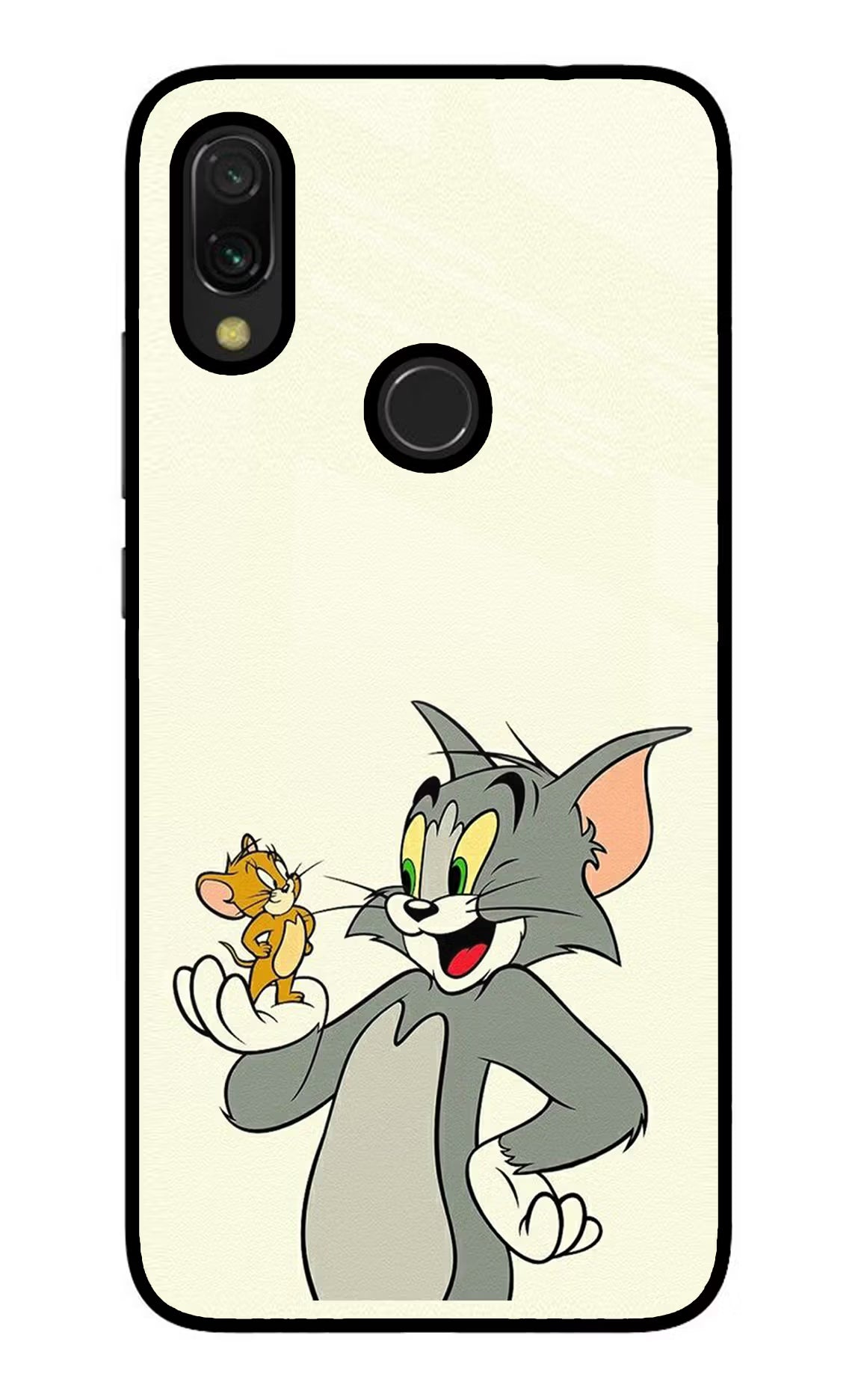 Tom & Jerry Redmi Y3 Glass Case Back Cover by Casekaro