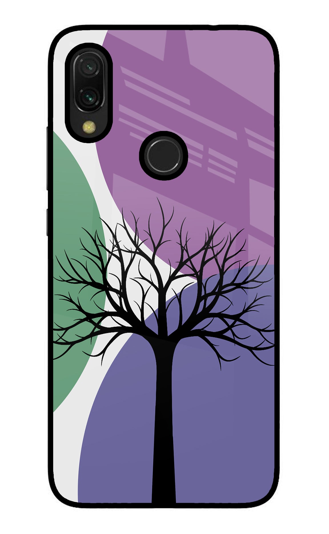 Tree Art Redmi Y3 Glass Case