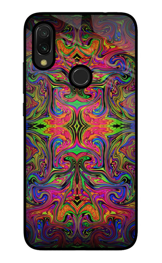 Psychedelic Art Redmi Y3 Glass Case