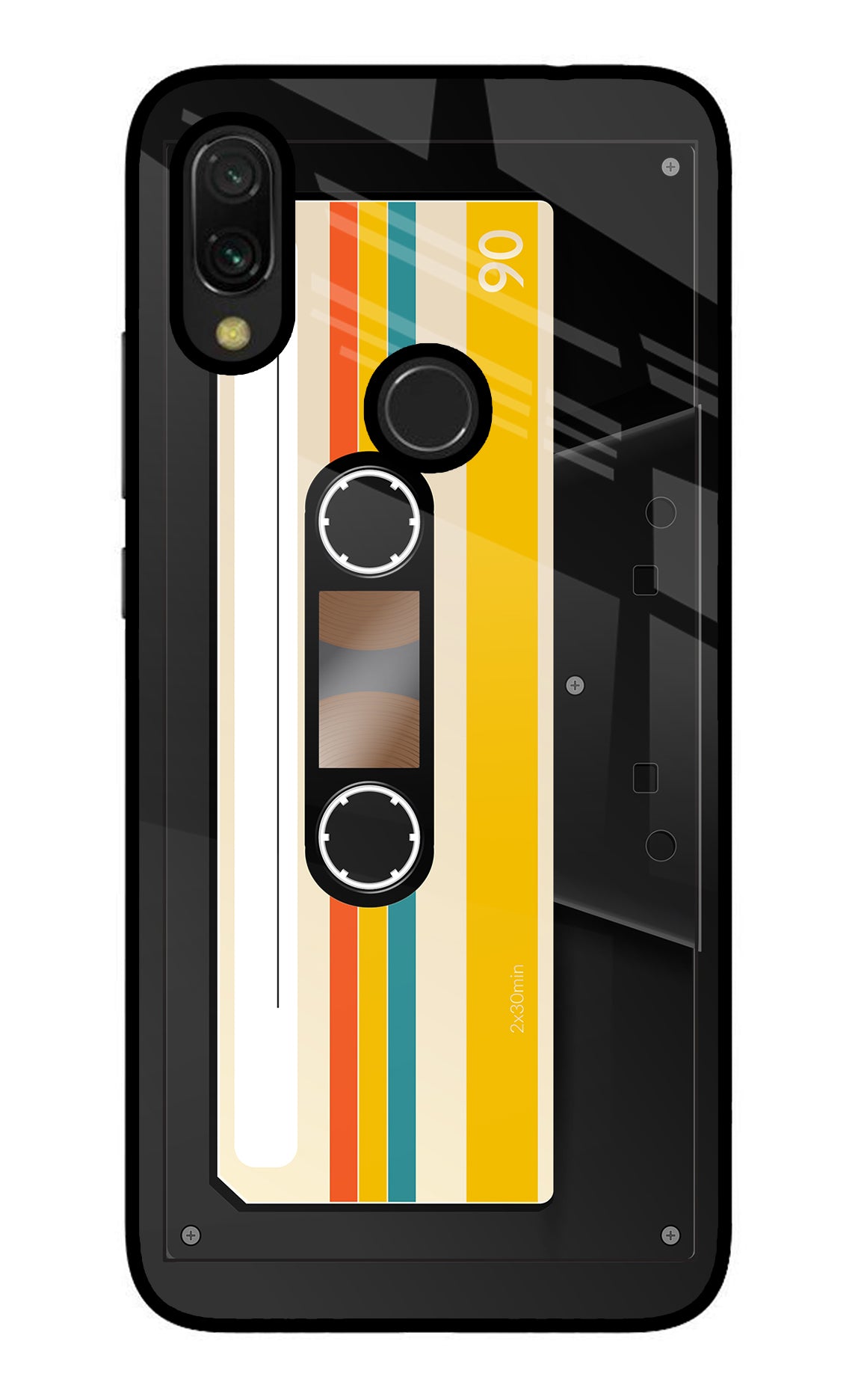 Tape Cassette Redmi Y3 Glass Case