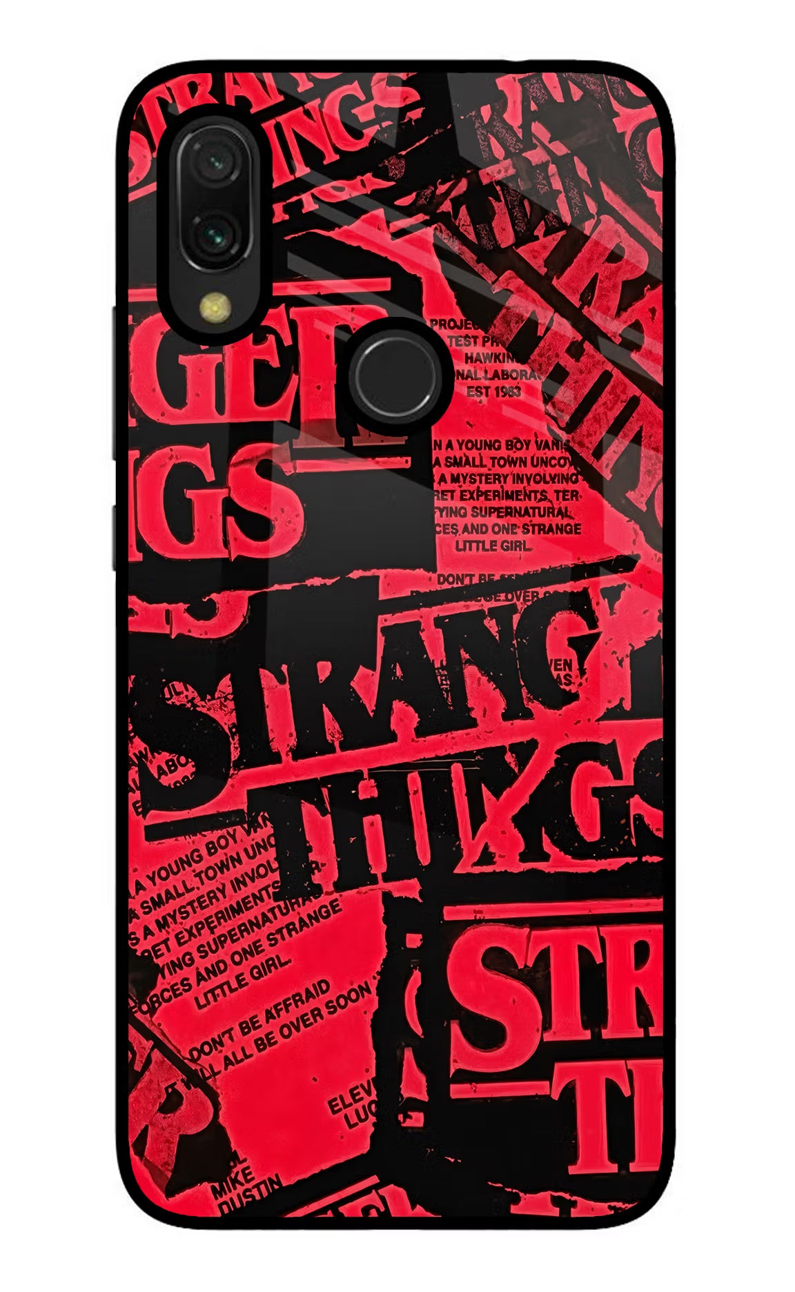 Ordinary Things Redmi Y3 Glass Case Back Cover by Casekaro