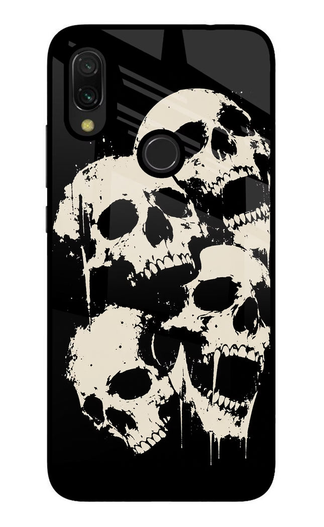 Dead Stack Redmi Y3 Glass Case Back Cover by Casekaro