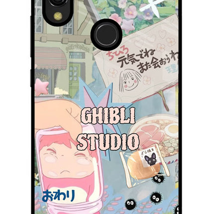 Studio Ghibli Redmi Y3 Glass Case Back Cover by Casekaro