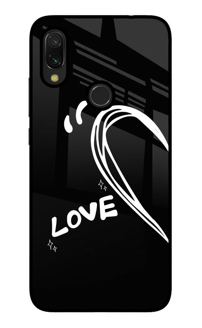 Love Line Redmi Y3 Glass Case
